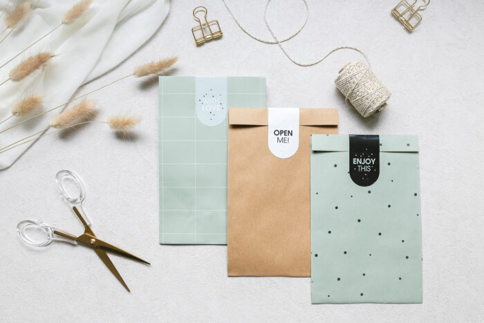 Geschenkaufkleber-Set Modern with Love – Bild 3